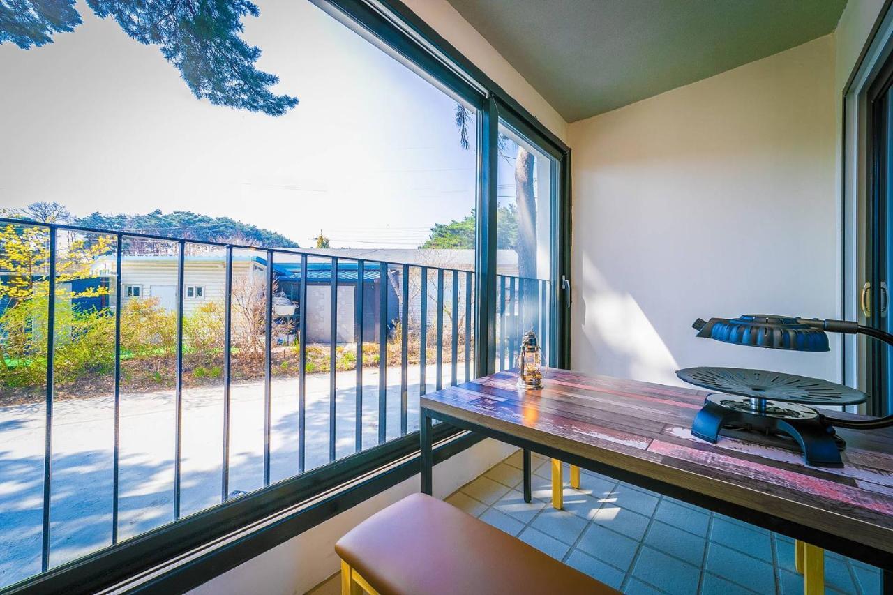 Gangneung Haesolnaeeum Pension Exterior foto